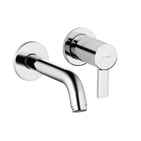 Смеситель KLUDI ZENTA 382440575 для раковины настенный встраиваемый внешняя часть