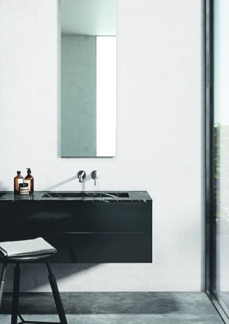 Смеситель KLUDI BOZZ SET 382440576S для раковины настенный встраиваемый со скрытой частью в комплекте