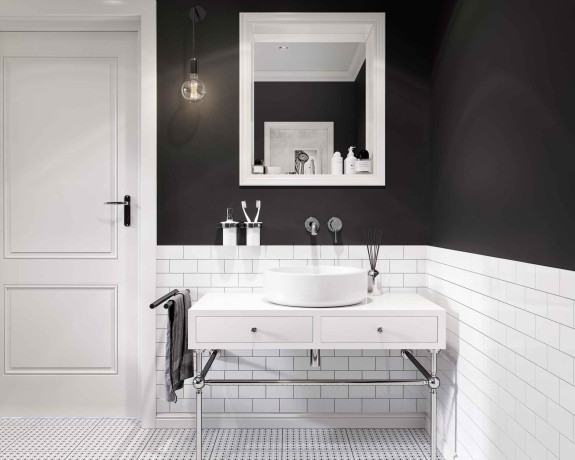Смеситель KLUDI BOZZ SET 382440576S для раковины настенный встраиваемый со скрытой частью в комплекте