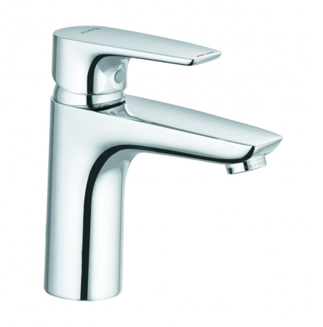 Смеситель KLUDI PURE&SOLID 342920575 для раковины на одно отверстие однорычажный без донного клапана