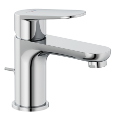 Смеситель KLUDI X1 322660575 для раковины на одно отверстие однорычажный с донным клапаном