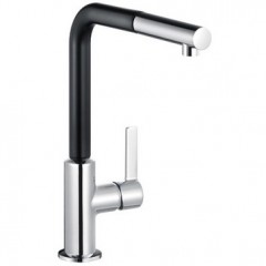 Смеситель KLUDI L-INE S 408518775 для кухни с выдвижным изливом