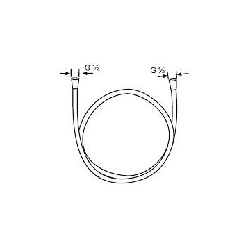 Душевой шланг KLUDI SUPARA 160 см 6107239-00
