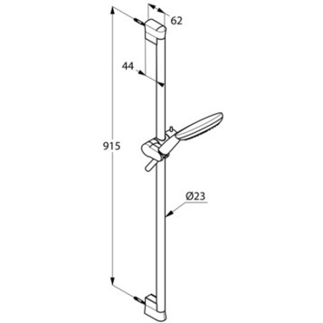 Душевой гарнитур KLUDI FRESHLINE 6794091-00