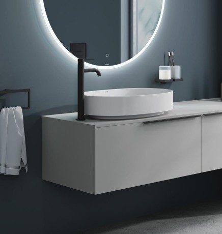 Раковина KLUDI RESA O 58CW2053 накладная без перелива