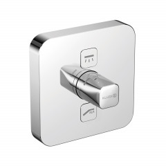 Термостат KLUDI PUSH 387110538 для ванны и душа встраиваемый на 2 потребителя внешняя часть