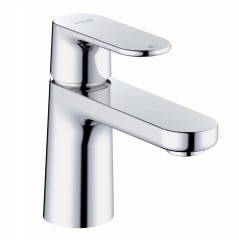 Смеситель KLUDI LOUVA 242660575 для раковины на одно отверстие однорычажный с донным клапаном