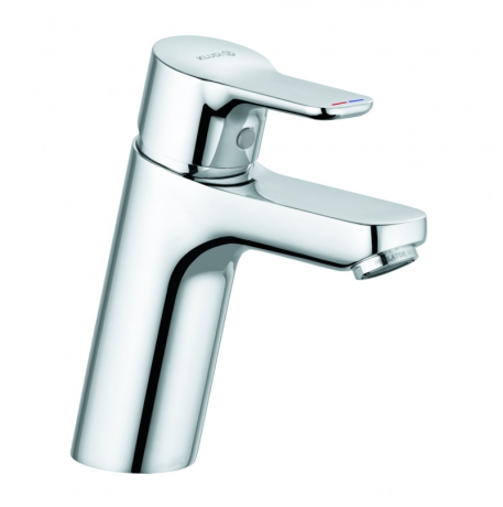 Смеситель KLUDI PURE&EASY 372920565 для раковины на одно отверстие однорычажный без донного клапана