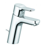 Смеситель KLUDI PURE&EASY 372900565 для раковины на одно отверстие однорычажный с донным клапаном