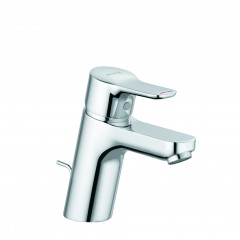 Смеситель KLUDI PURE&EASY 372820565 для раковины на одно отверстие однорычажный с донным клапаном