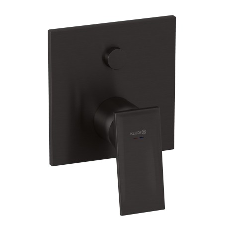 Смеситель KLUDI DECUS 54763N275 для ванны и душа встраиваемый внешняя часть с автоматическим переключателем воды PUSH&SWITCH