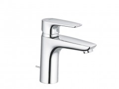 Смеситель KLUDI PURE&amp;SOLID 342900575 для раковины на одно отверстие однорычажный с донным клапаном