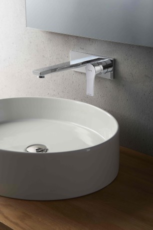 Смеситель KLUDI ZENTA SL 482480565 для раковины настенный встраиваемый внешняя часть