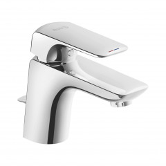 Смеситель KLUDI AMEO для раковины на одно отверстие однорычажный с донным клапаном для безнапорных водонагревателей 412760575