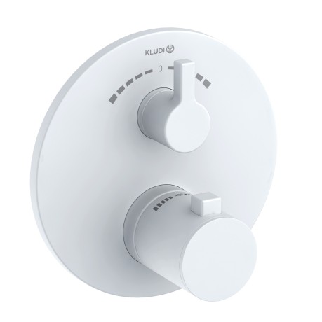 Термостат KLUDI NOVA FONTE 208105315 для душа встраиваемый на 2 потребителя внешняя часть