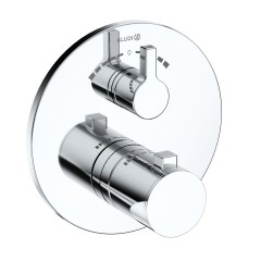 Термостат KLUDI NOVA FONTE 208100515 для душа встраиваемый на 2 потребителя внешняя часть