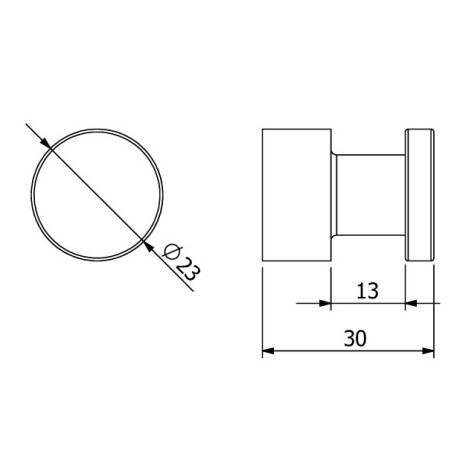 Крючок KLUDI VELA R 5898453 подвесной