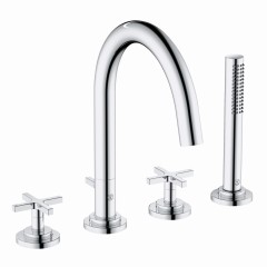 Смеситель KLUDI NOVA FONTE Classic 204250520 для ванны на бортик