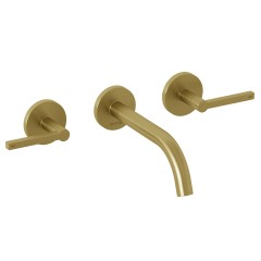 Смеситель KLUDI NOVA FONTE Puristic 20144N015 для раковины настенный встраиваемый со скрытой частью