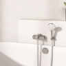 Смеситель KLUDI ZENTA SL 486700565 для ванны с изливом с подключением шланга