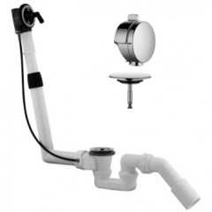 Сифон KLUDI ROTEXA 2120005N-00 для ванны слив-перелив с наливом