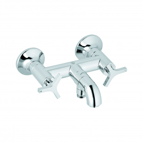 Смеситель KLUDI NOVA FONTE Déco 205400539 для ванны с изливом с подключением шланга