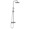Душевая система KLUDI LOGO DUAL SHOWER SYSTEM 68082N2-00 с термостатом