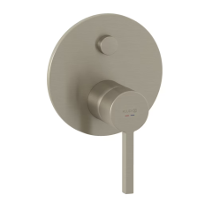 Смеситель KLUDI NOVA FONTE Puristic 20759N515 для ванны и душа встраиваемый внешняя часть с автоматическим переключателем воды PUSH&SWITCH