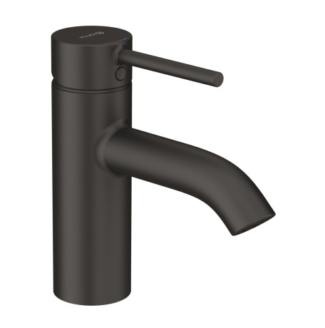 Смеситель KLUDI BOZZ BLACK 382663976 для раковины на одно отверстие однорычажный с донным клапаном