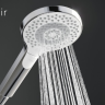 Душевая система KLUDI DIVE DUAL SHOWER SYSTEM 6907905-00S с термостатом с изливом