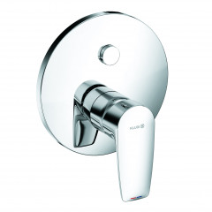 Смеситель KLUDI PURE&amp;SOLID 346590575 для ванны и душа встраиваемый внешняя часть с автоматическим переключателем воды PUSH&amp;SWITCH