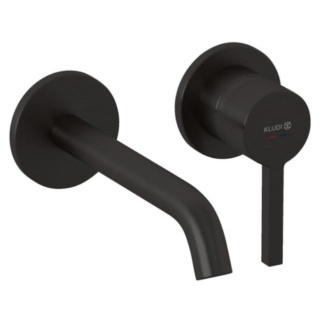 KLUDI NOVA FONTE Pura, настенный смеситель для умывальника, арт. 20244N215