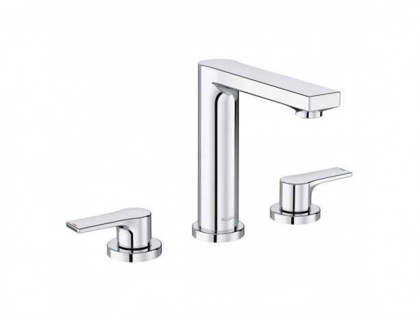 Смеситель KLUDI ZENTA SL 483930565 для раковины на три отверстия двухвентильный