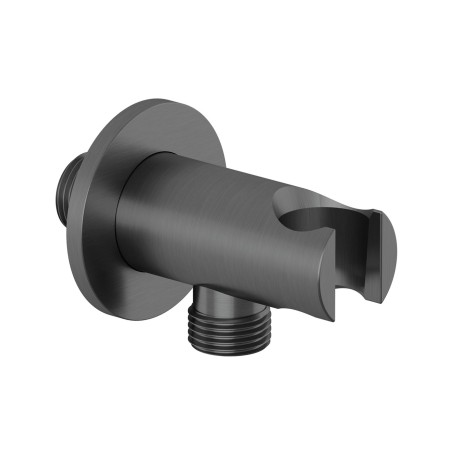 Подключение душевого шланга KLUDI A-QA 65567N2-00 с держателем для душа