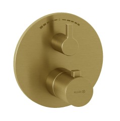 Термостат KLUDI NOVA FONTE 20810N015 для душа встраиваемый на 2 потребителя внешняя часть